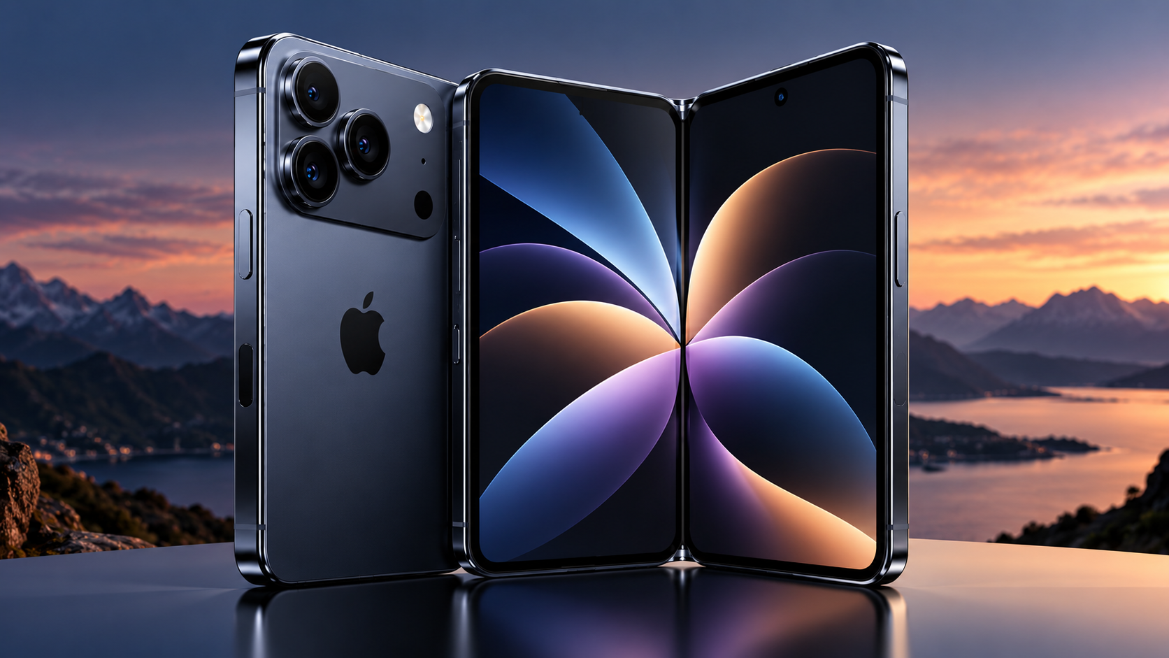 iPhone Duo prepogljivi telefon